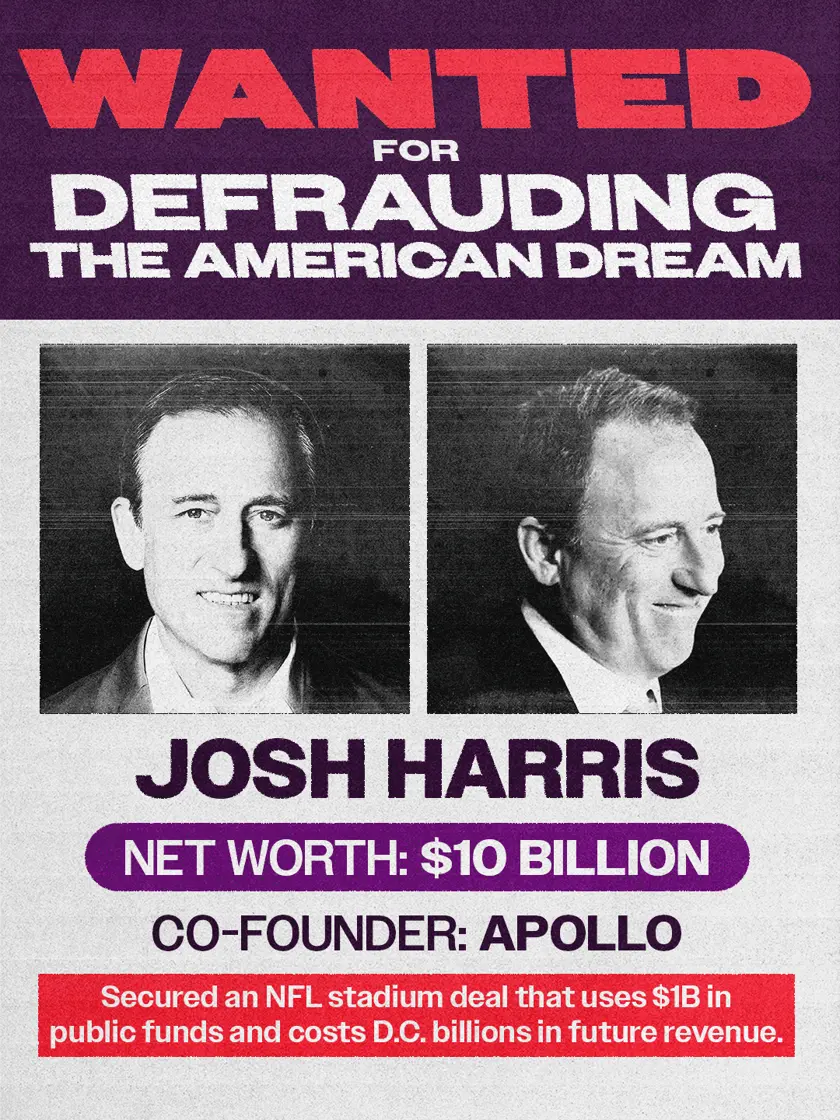 Josh Harris shareable graphic