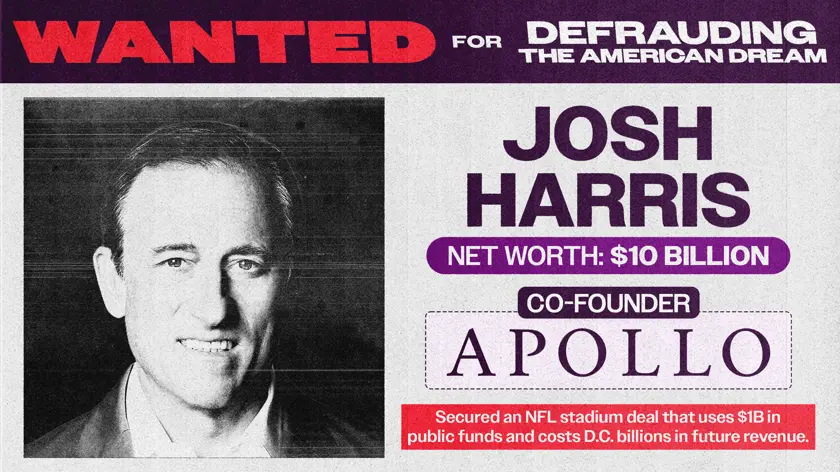 Josh Harris shareable graphic